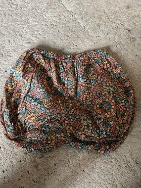 Kids Floral Elastic Waist Bloomers Sz 2